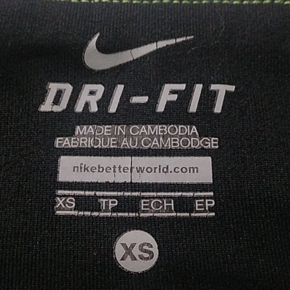 NIKE DRI-FIT NIKE RUNNING WOMENS ATHLETIC CAPRI LEGGINGS - Picture 8 of 17
